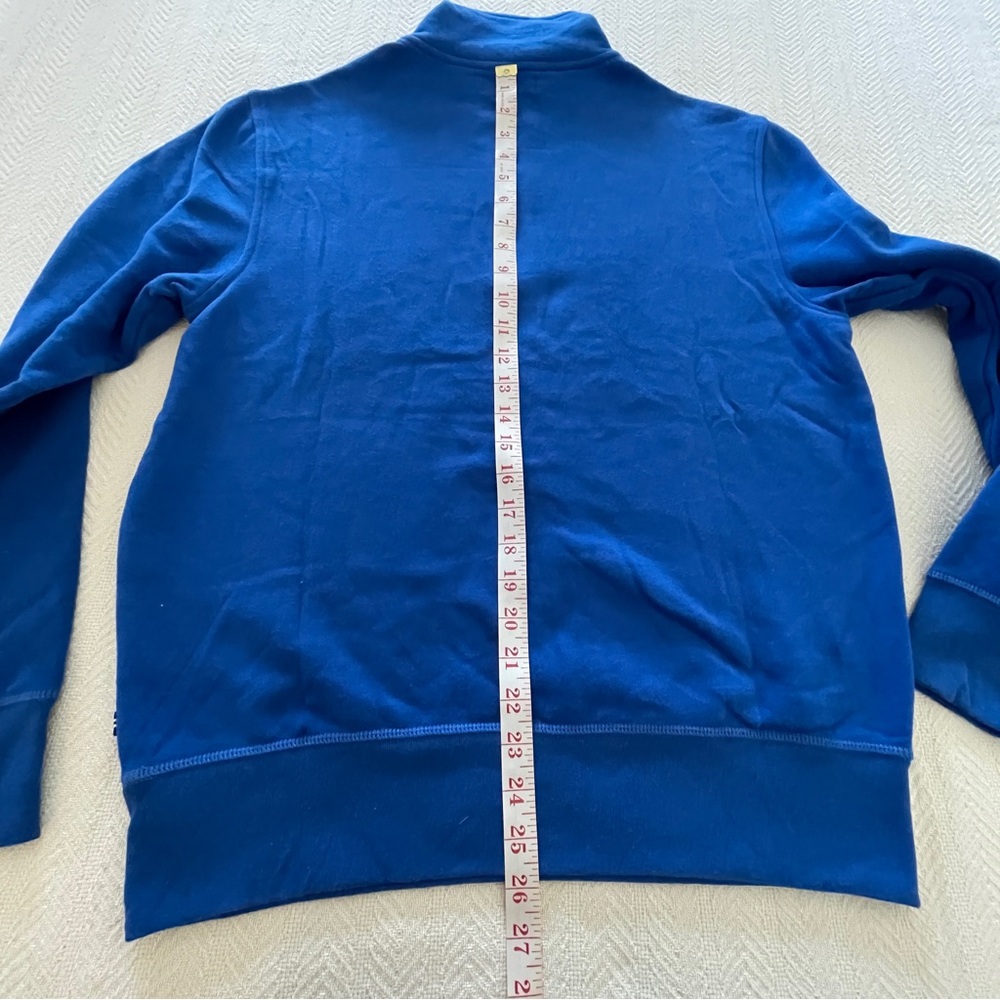 Nautica Super Soft Quarter-Zip Pullover - NEW Royal Blue/Navy Bliss! ⚓️ Small - Picture 7 of 11